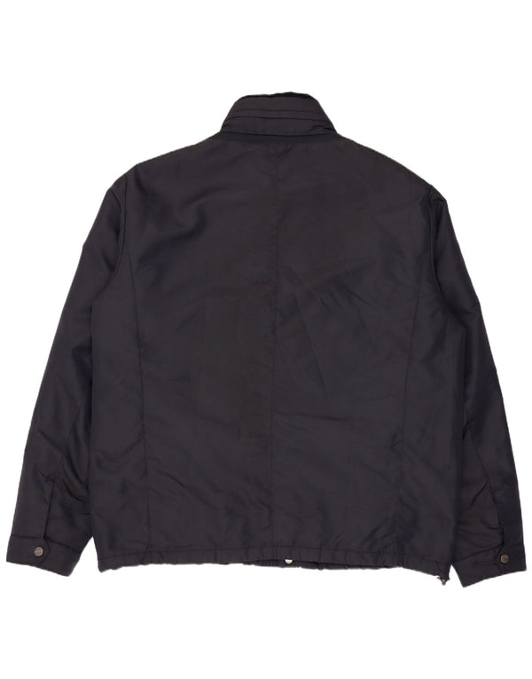 Geox Herre Respira Polstret Jakke UK 44 2XL Navy Blue Polyester