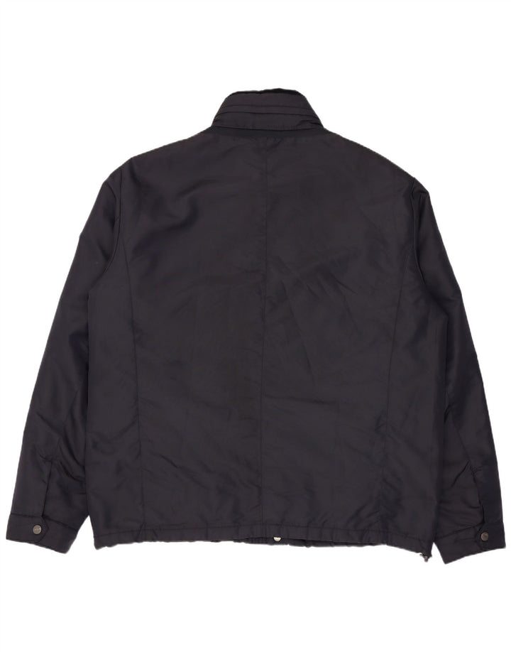 Geox Herre Respira Polstret Jakke UK 44 2XL Navy Blue Polyester