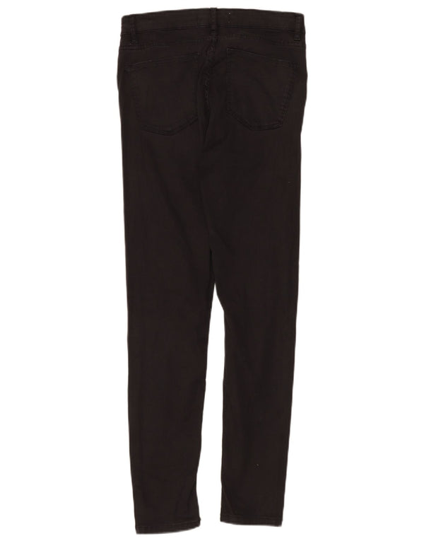 Zara Dame Skinny Jeans EU 38 Small W28 L27 Sort Bomuld