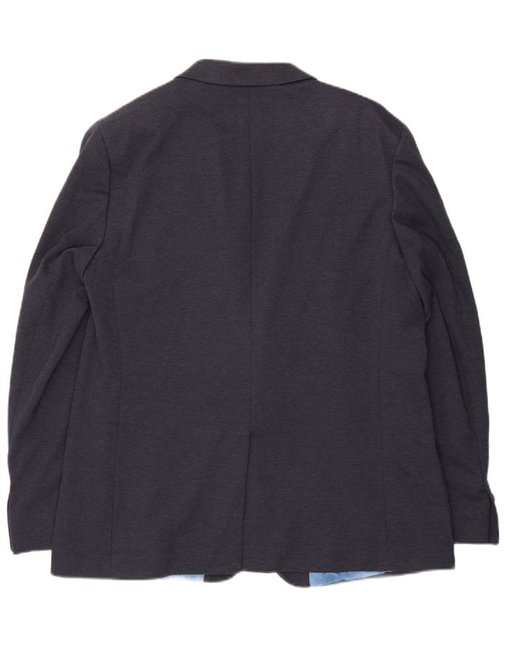 MARKS & SPENCER Herre 2-knaps Slim Fit Blazer Jacket UK 46 XL Navy Blue