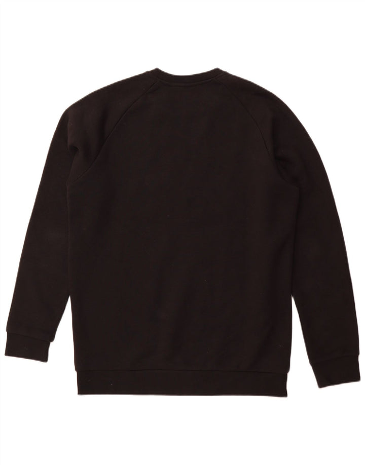 ADIDAS Mens Sweatshirt Jumper Medium Black Cotton