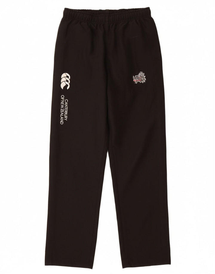 CANTERBURY Graphic Windbreaker Bukser til drenge 13-14 år Sort polyester