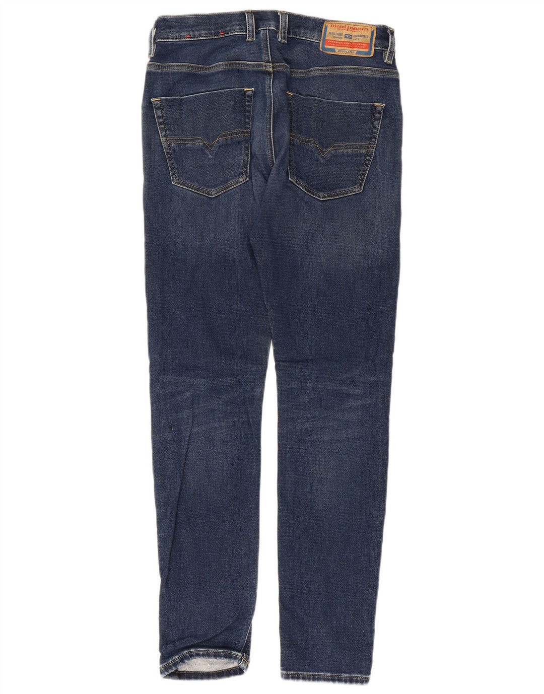 Diesel Dame Skinny Jeans W27 L30 Blå Bomuld