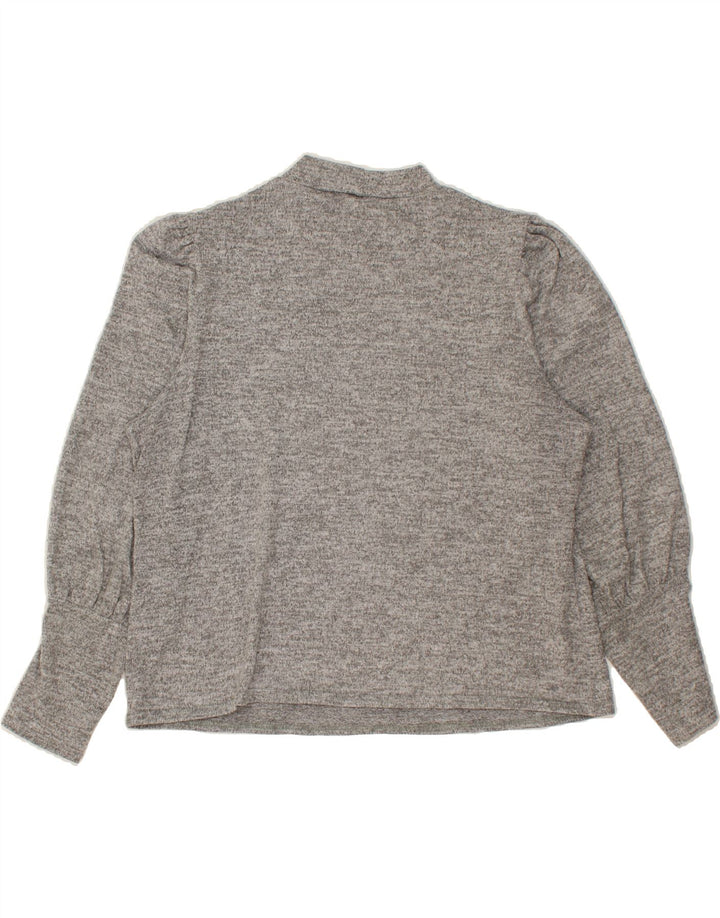 OASIS Womens Crew Neck Jumper Sweater UK 18 XL Grey Vintage Oasis and Second-Hand Oasis from Messina Hembry 