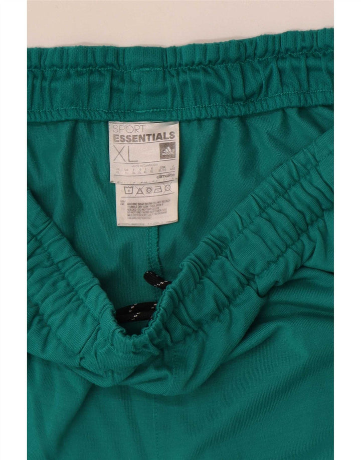 Adidas Herre Climalite Sport Shorts XL Grøn Polyester