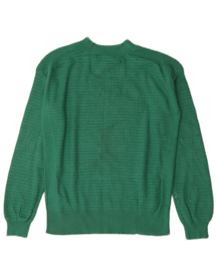Marks & Spencer Dame Oversized Turtle Neck sweater UK 6 XS Grøn