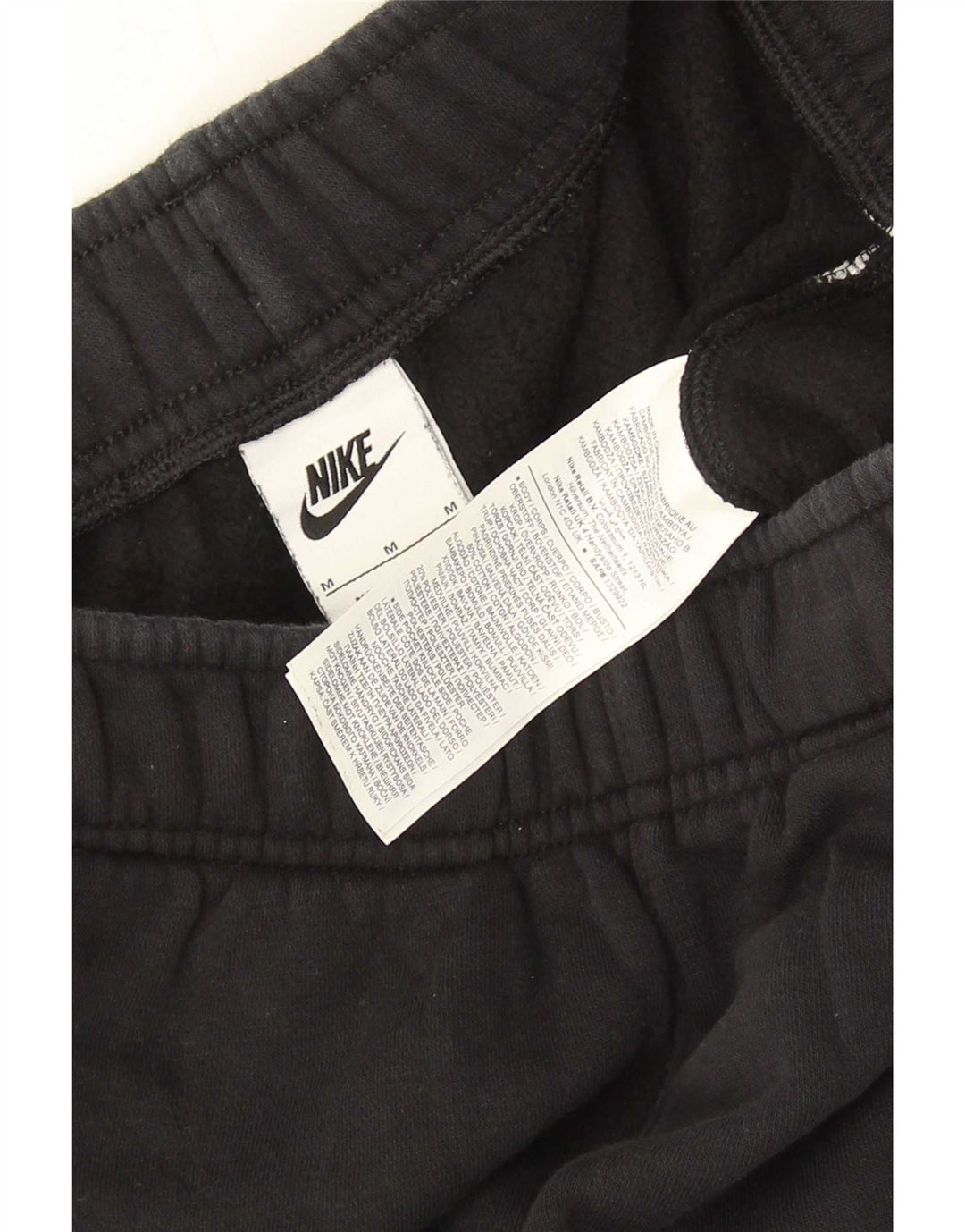Nike Herre Cargo Træningsdragt Bukser Joggers Medium Sort Bomuld