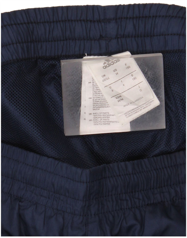 Adidas Træningsdragtsbukser til mænd UK 40/42 Medium Navy Blue Polyester