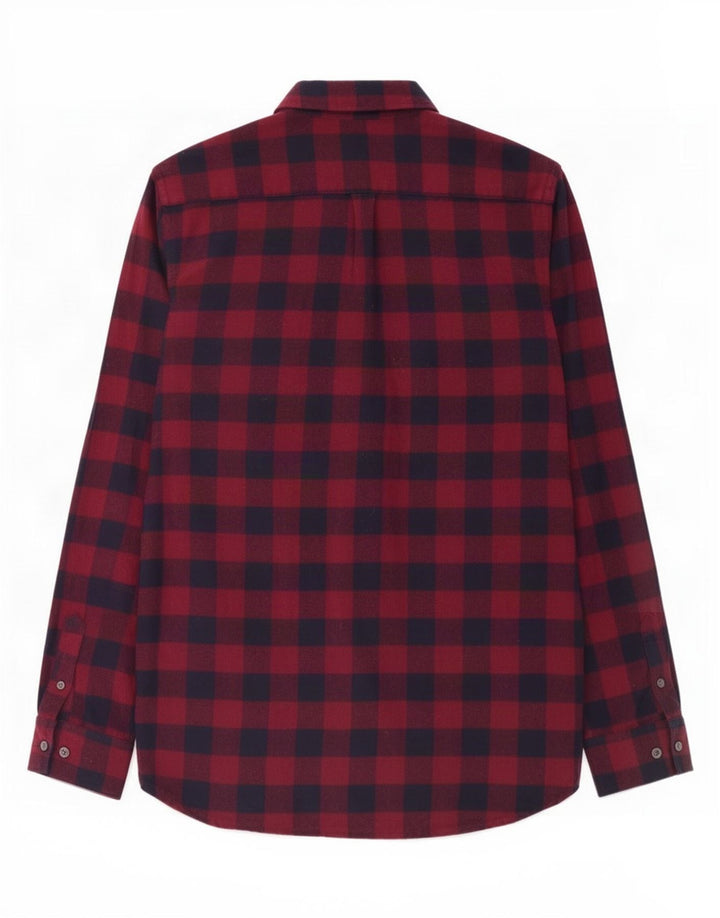 French Connection Herre Flanellskjorte Stor Rød Gingham