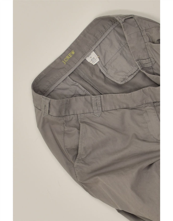 J. CREW Womens City Fit Straight Chino Trousers US 6 Medium W30 L29  Grey | Vintage J. Crew | Thrift | Second-Hand J. Crew | Used Clothing | Messina Hembry 