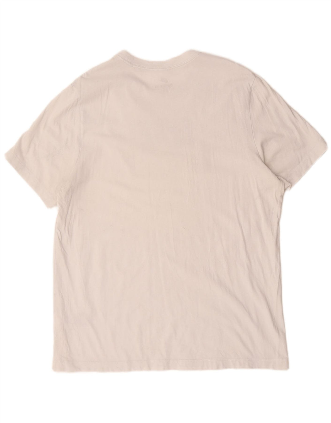 Nike grafisk T-shirt top til mænd XL hvid bomuld