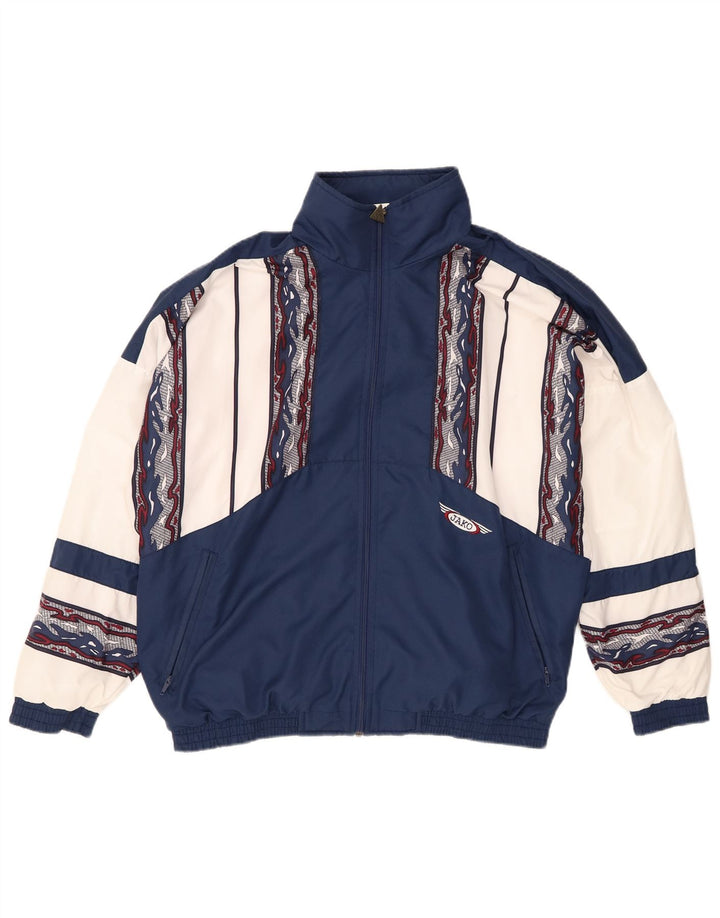 Jako Træningsdragt til mænd Topjakke Medium Marineblå Colourblock Polyester