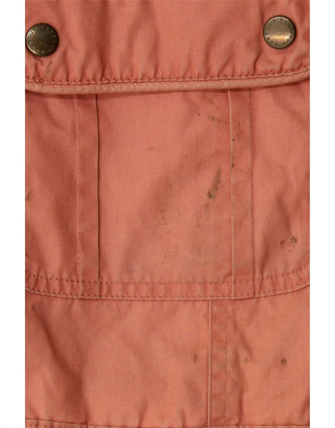 Barbour Womens vokset bomuldsjakke UK 12 Medium Pink