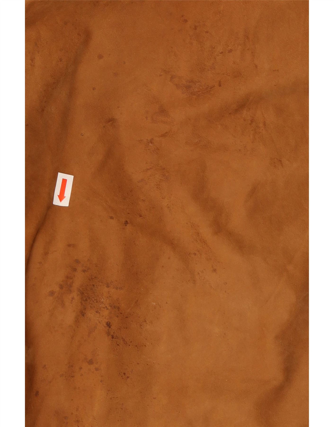 Vintage herre ruskindsjakke IT 52 XL brunt læder