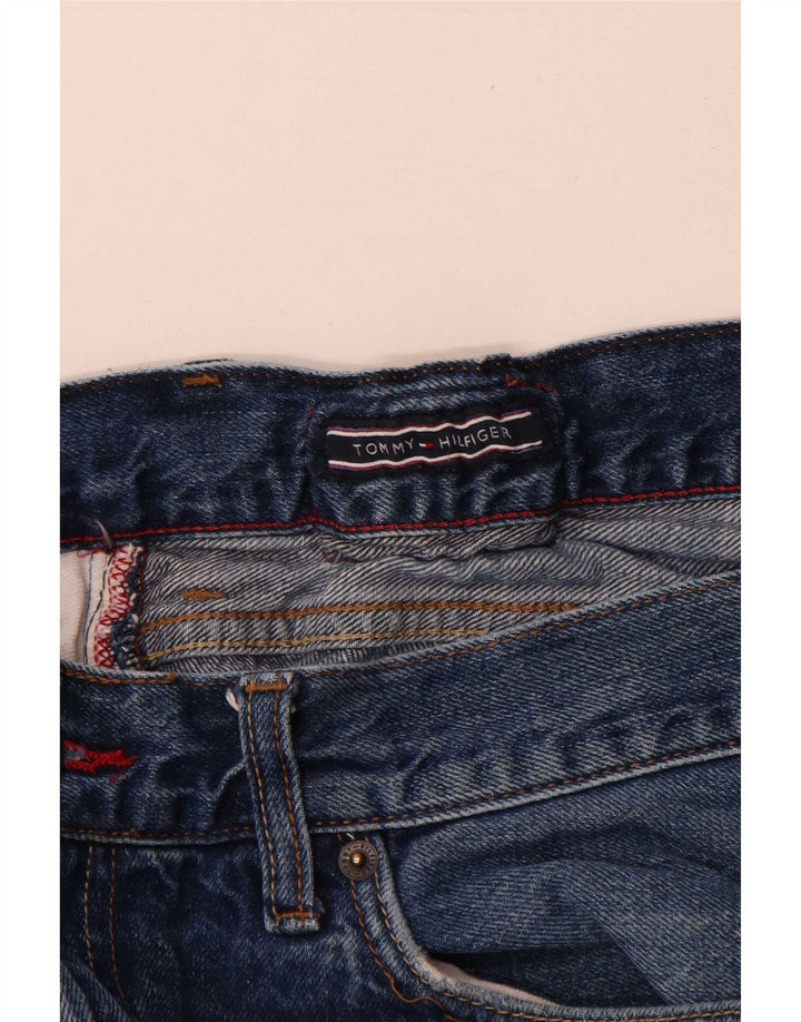 Tommy Hilfiger Herre Straight Jeans W34 L31 Blå Bomuld