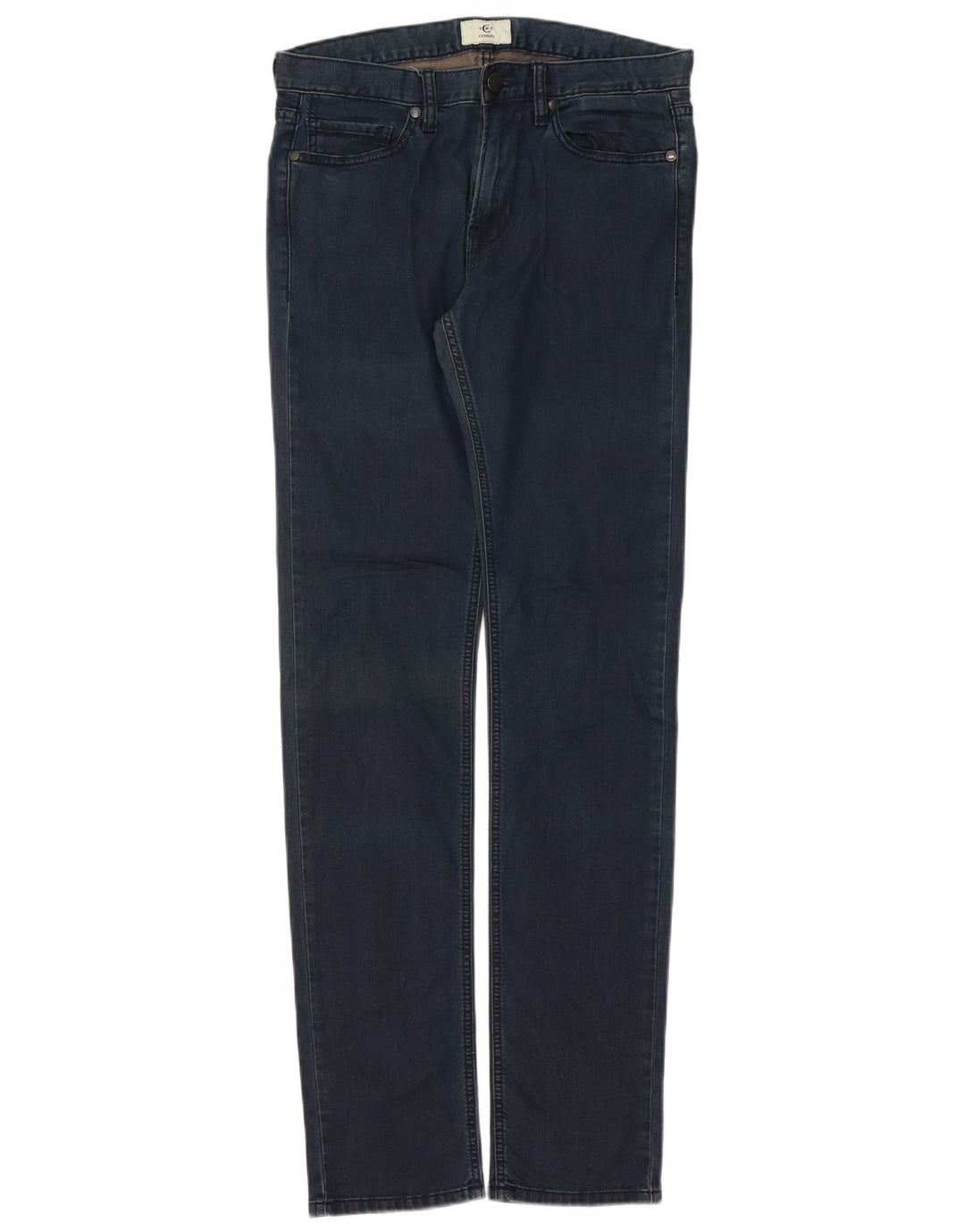 CERRUTI 1881 Dame Slim Jeans W29 L34 Marineblå Bomuld