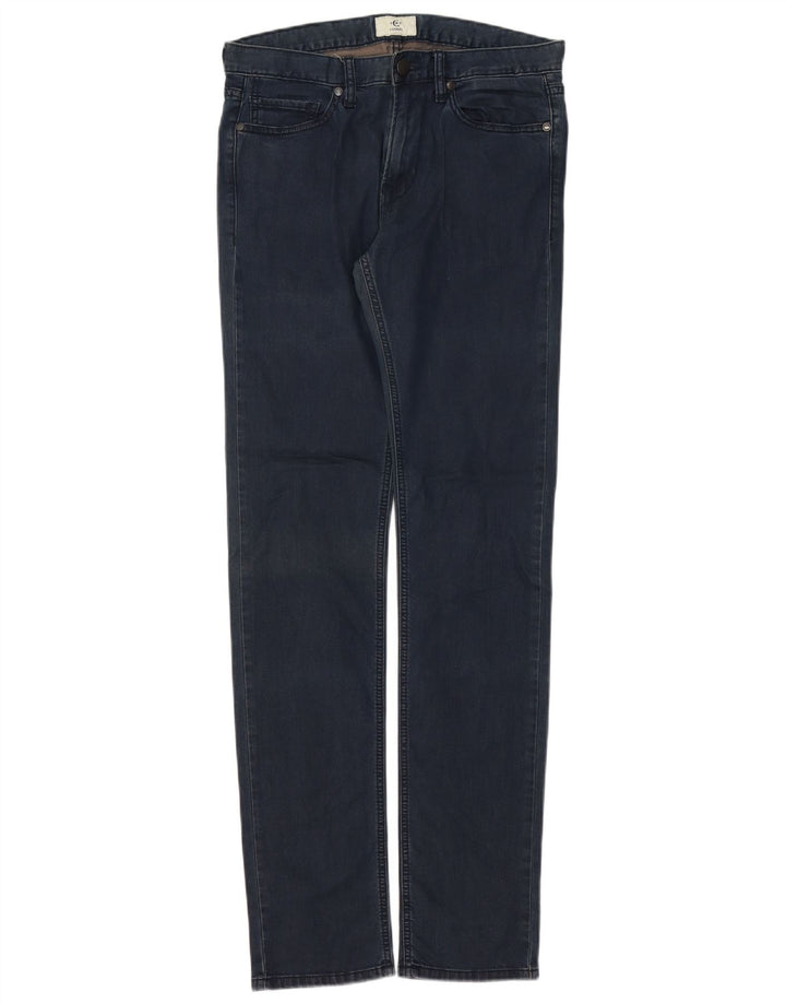 CERRUTI 1881 Dame Slim Jeans W29 L34 Marineblå Bomuld