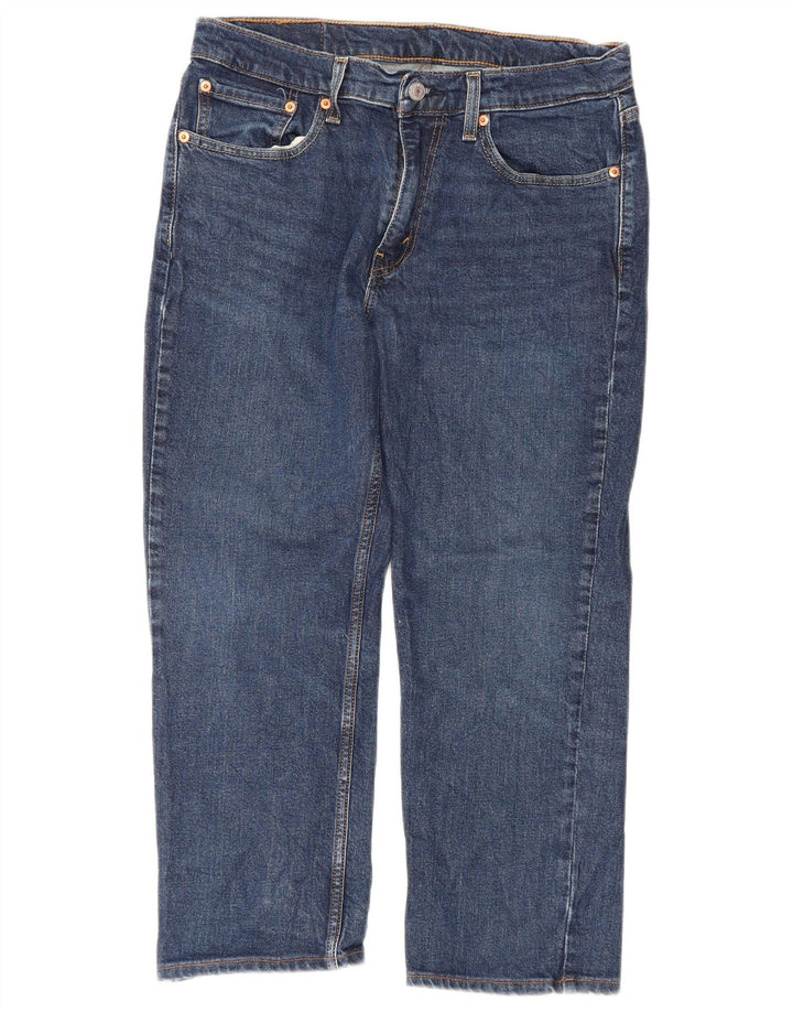 Levi's Herre 514 Straight Jeans W33 L23 Blå Bomuld