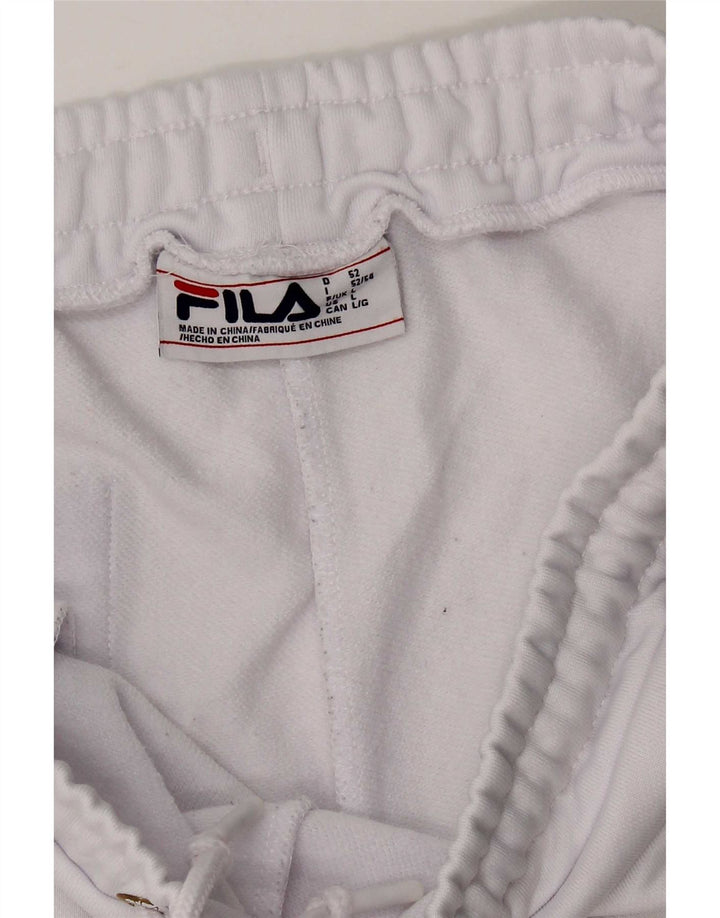 Fila Herre Sportshorts Stor Hvid Polyester