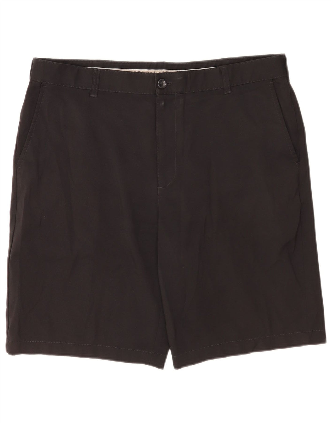 Izod Chino Shorts til mænd W36 Large Black Polyester