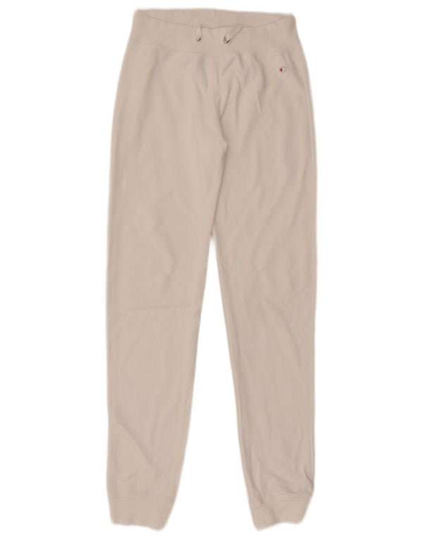 Champion Womens Heritage Classics Træningsdragt Bukser Jogger UK 6 XS Hvid