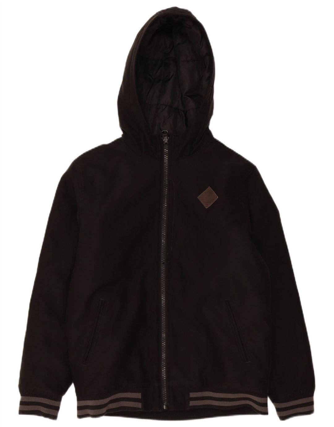 Vans Herre hættepolstret jakke UK 40 Large Black