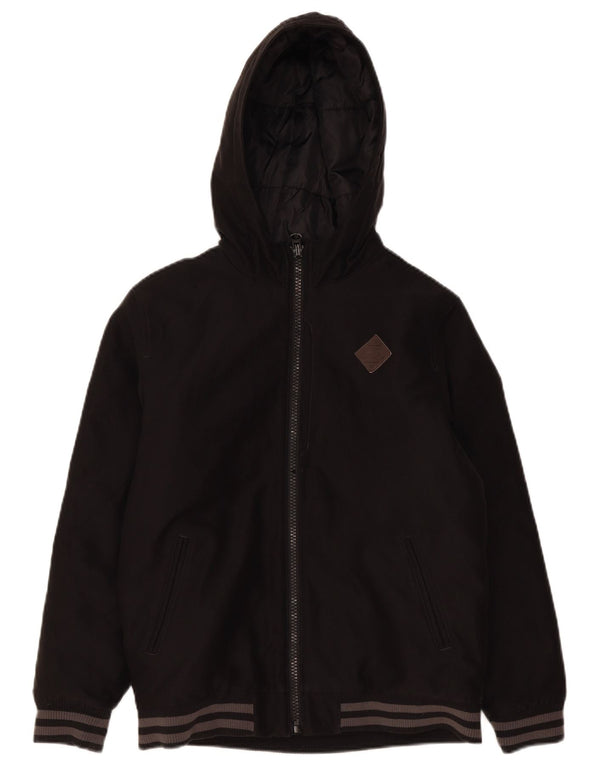 Vans Herre hættepolstret jakke UK 40 Large Black
