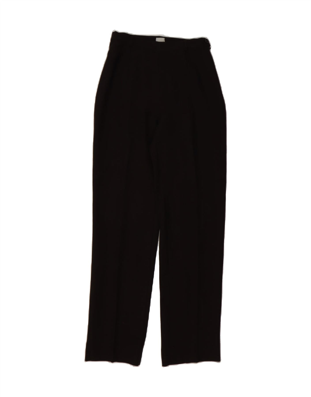 VINTAGE Womens Straight Casual Trousers W26 L32 Brown Vintage Vintage and Second-Hand Vintage from Messina Hembry 