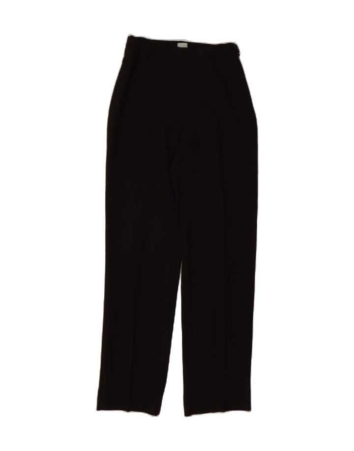 VINTAGE Womens Straight Casual Trousers W26 L32 Brown Vintage Vintage and Second-Hand Vintage from Messina Hembry 