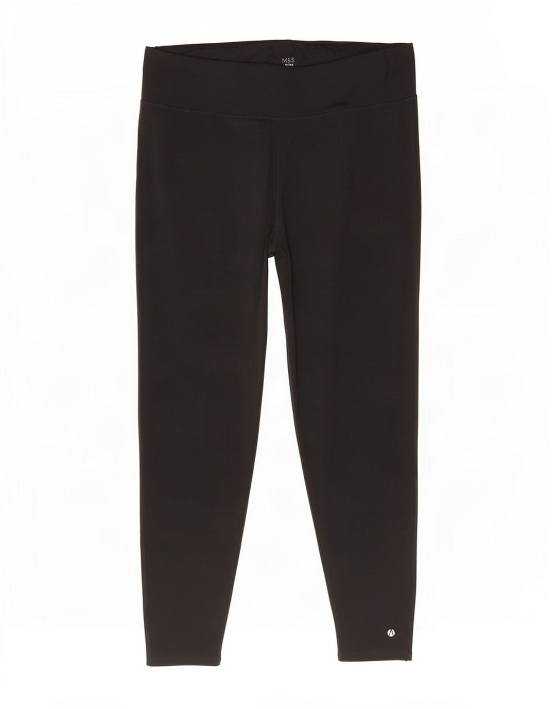 Marks & Spencer Dame Leggings UK 22 3XL Sort Polyester
