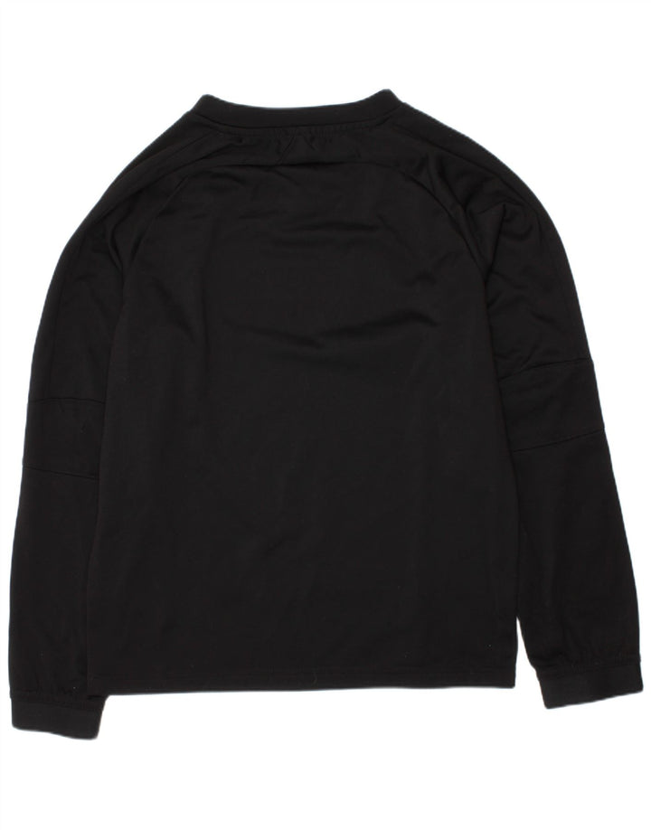 PUMA Boys Top Long Sleeve 9-10 Years Black Polyester