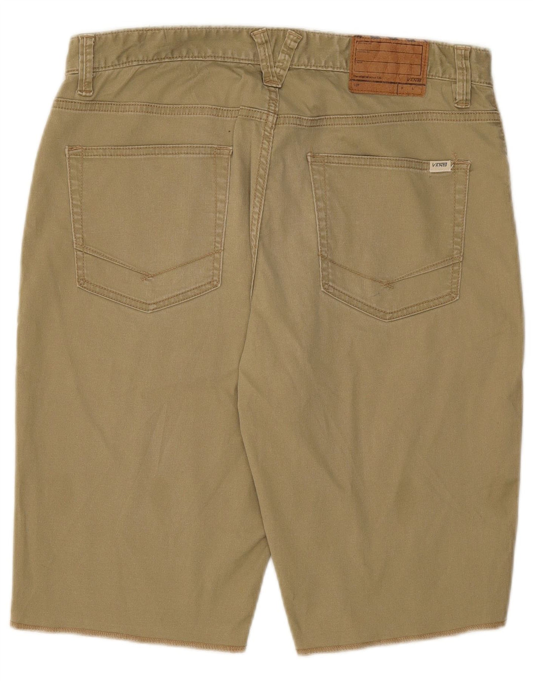 Vans Herre Casual Shorts W32 Medium Khaki Bomuld