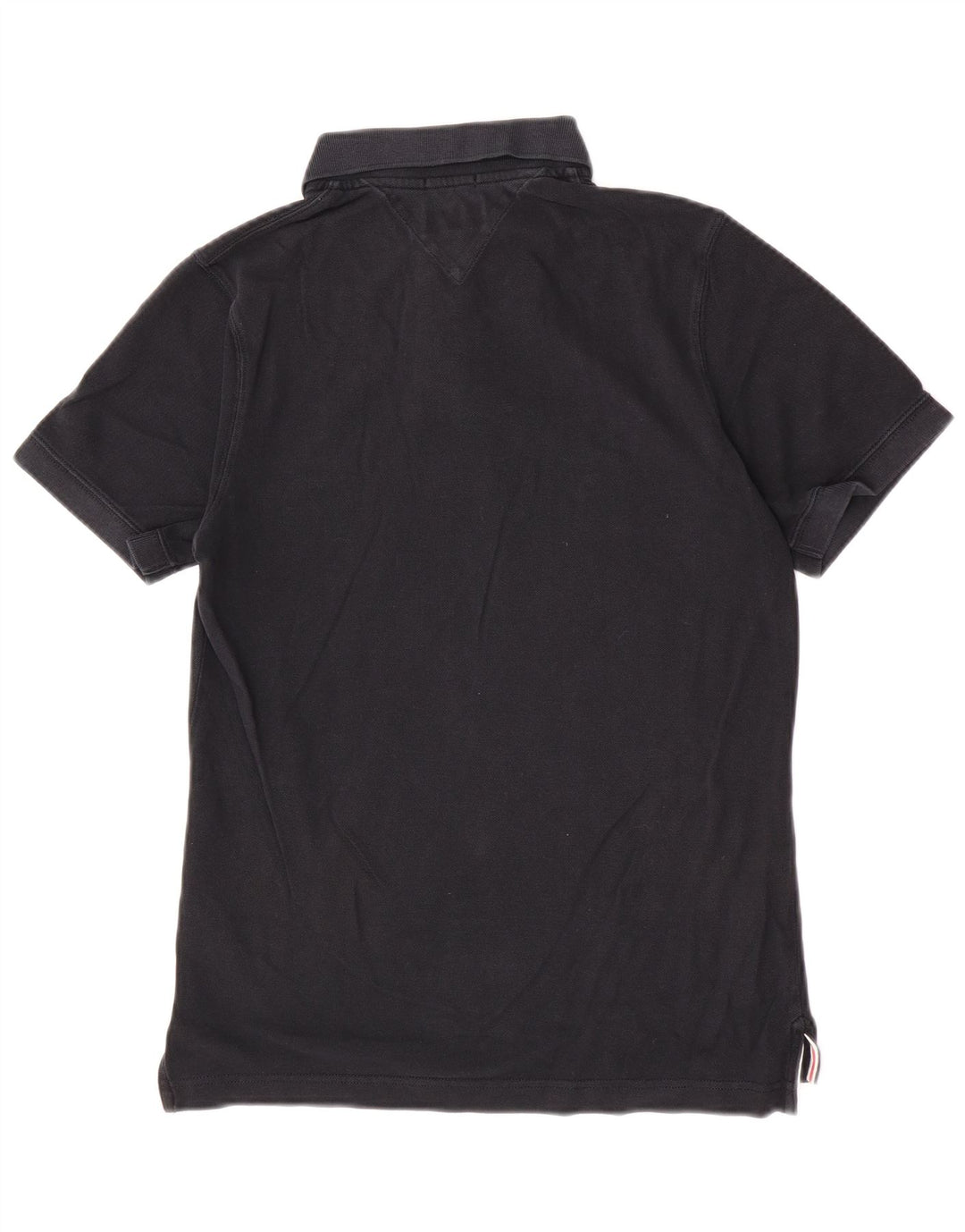 Tommy Hilfiger Herre poloshirt Medium Sort Bomuld
