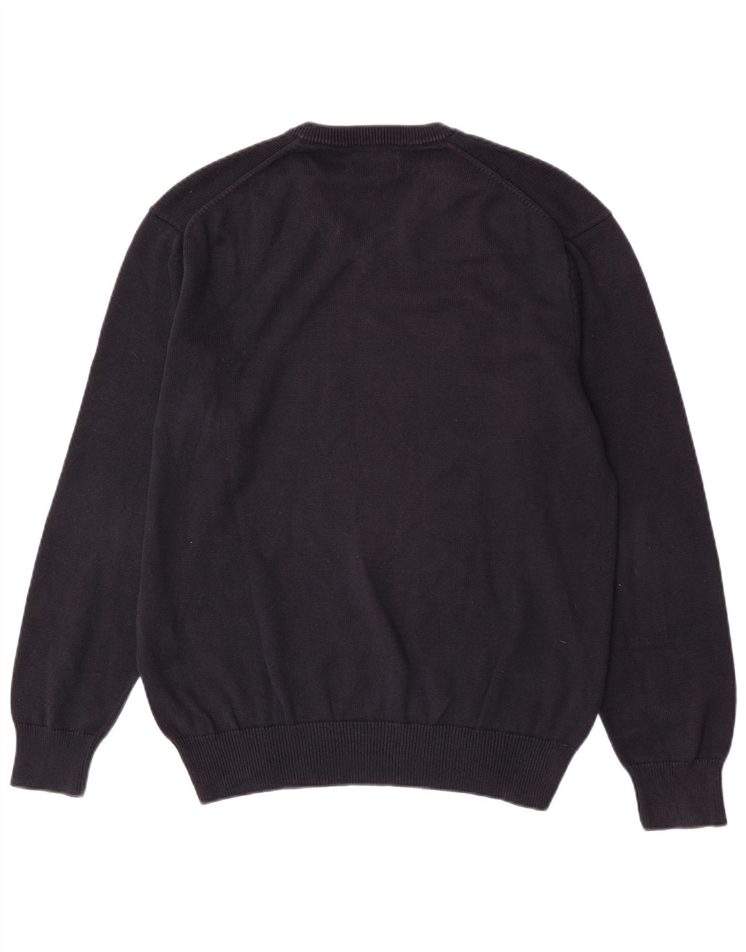 Gant Herre Regular Fit V-hals sweater Stor marineblå bomuld
