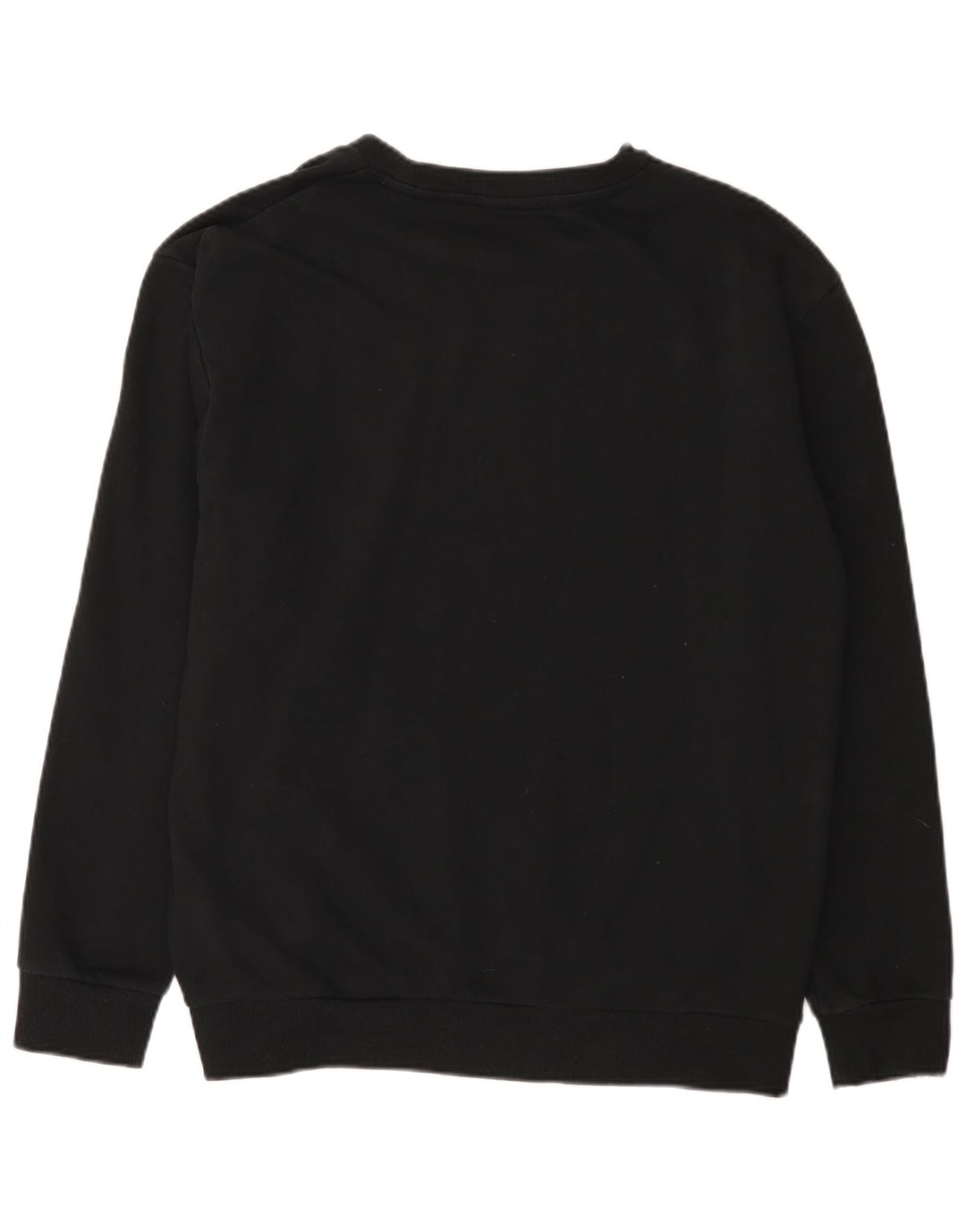 Fila Herre Sweatshirt Jumper Stor Sort Bomuld