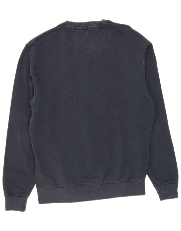 JACK WILLS Mens Sweatshirt Jumper Large Navy Blue Cotton