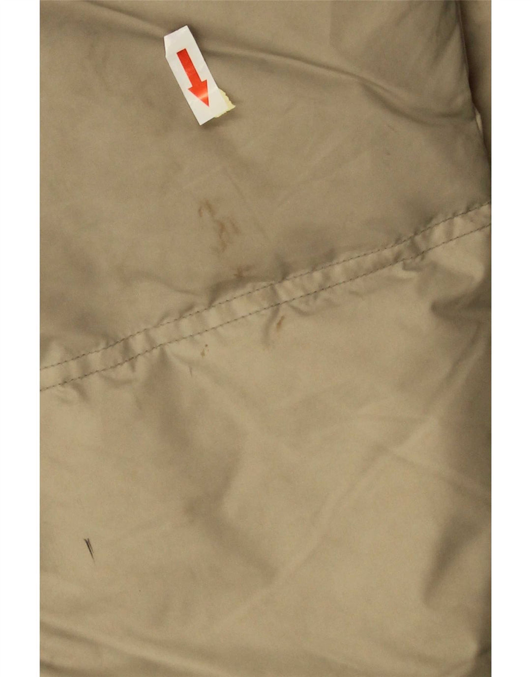 Champion Herre hættepolstret jakke UK 42 XL Beige Polyamid