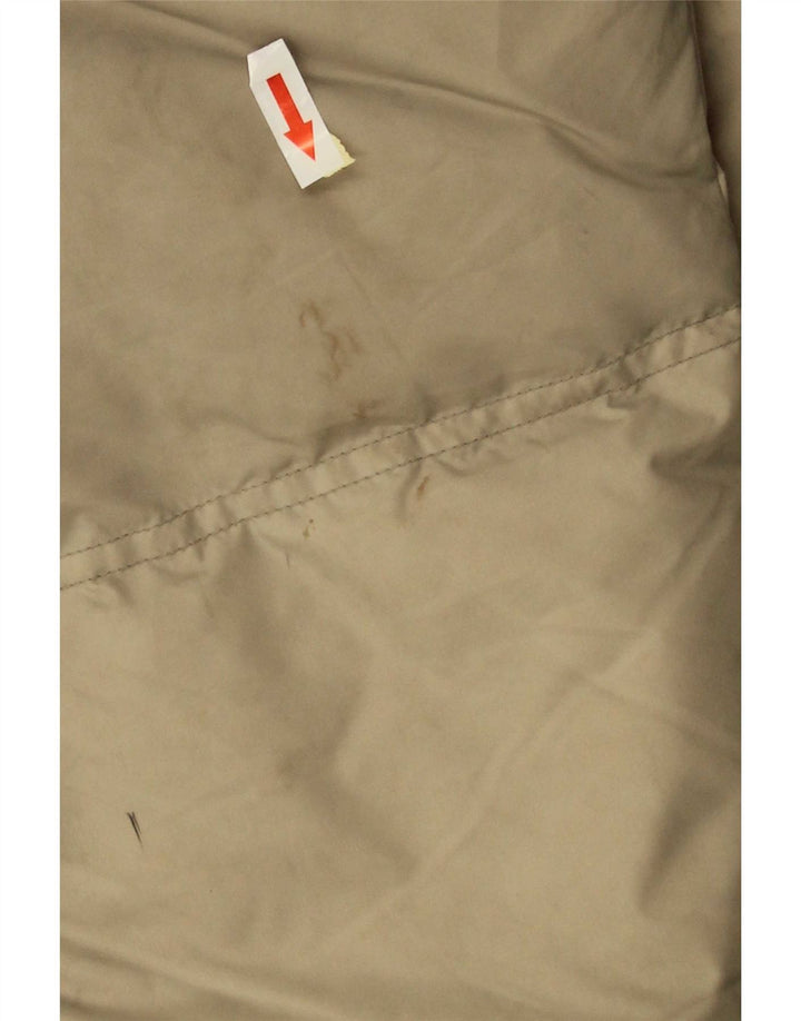 Champion Herre hættepolstret jakke UK 42 XL Beige Polyamid