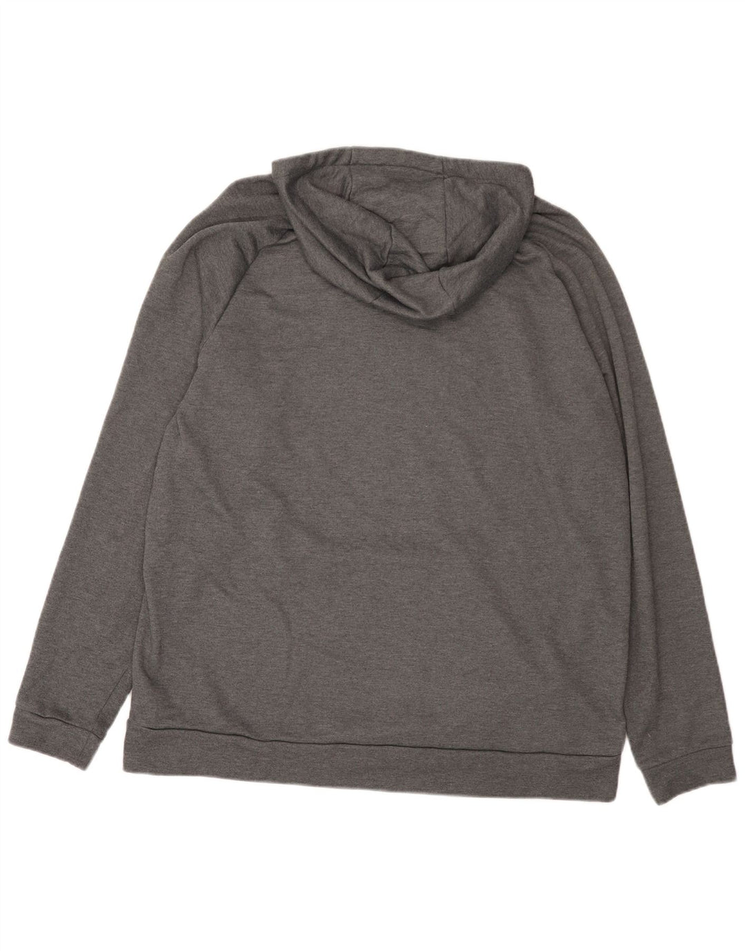 Nike Herre Dri Fit Graphic Hoodie Jumper XL Grå Polyester