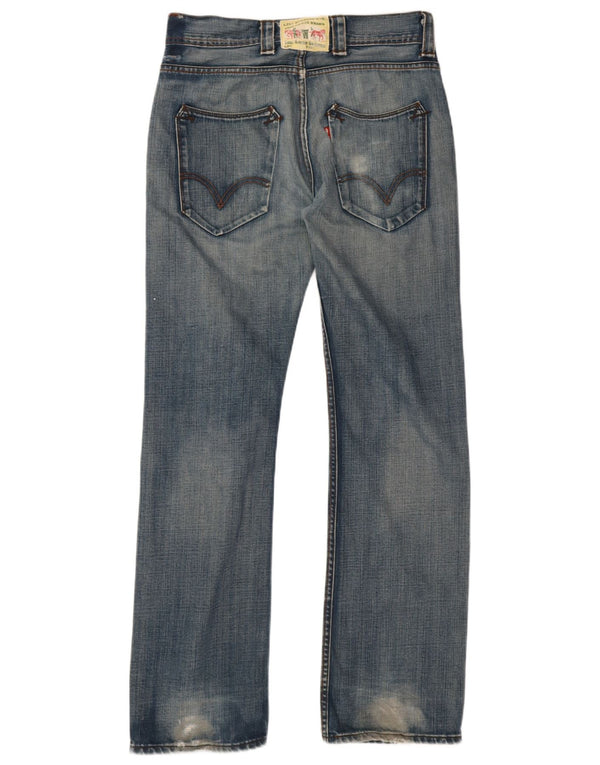 Levi's Womens Straight Jeans W32 L33 Blue