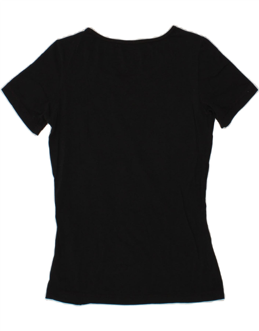 CHAMPION Womens Athletic Fit  Graphic T-Shirt Top UK 14 Medium Black Vintage Champion and Second-Hand Champion from Messina Hembry 