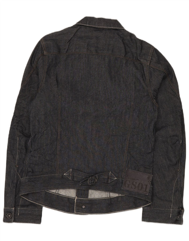G-STAR Dame denimjakke UK 14 Medium Navyblå Bomuld