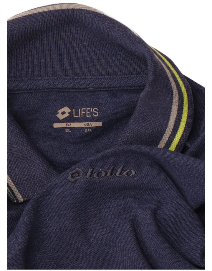 LOTTO Polo Shirt til mænd 2XL Marineblå