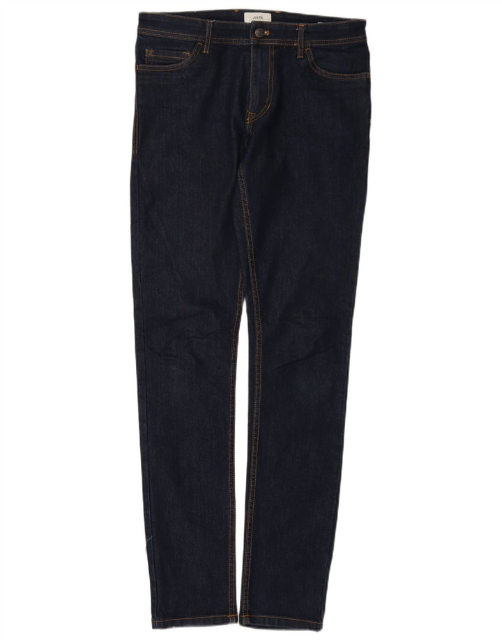 Jules Slim Jeans til mænd W38 L34 Marineblå bomuld