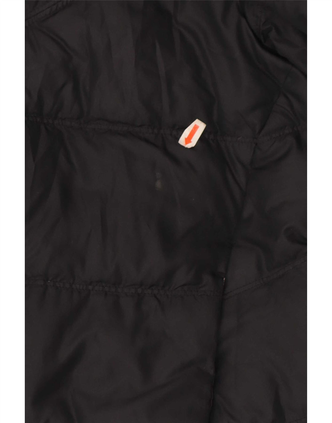Nike Dame Oversized Hætte Vendbar Polstret Jakke UK 6 XS Sort
