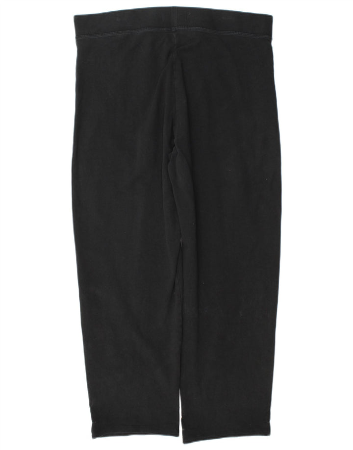 Marks & Spencer Kvinder Short Leggings UK 16 Large Black Bomuld