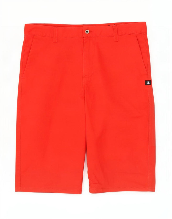 DC Bermuda Shorts til mænd W28 Små røde bomuld