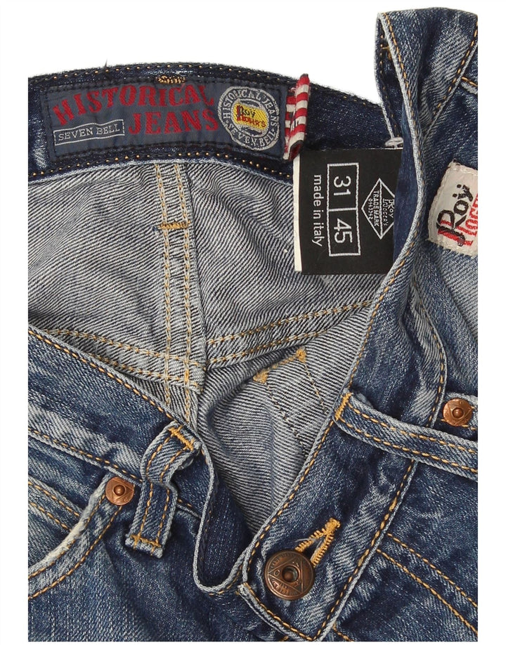 Roy Rogers Herre Straight Jeans IT 45 Small W31 L34 Blue