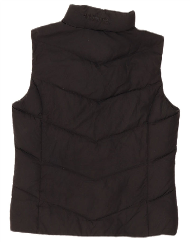 Columbia Womens Oversized Polstret Gilet UK 10 Small Black Polyester