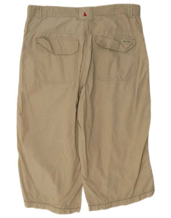 Musto Herre Cargo Bermuda Shorts Large W34 Khaki Bomuld